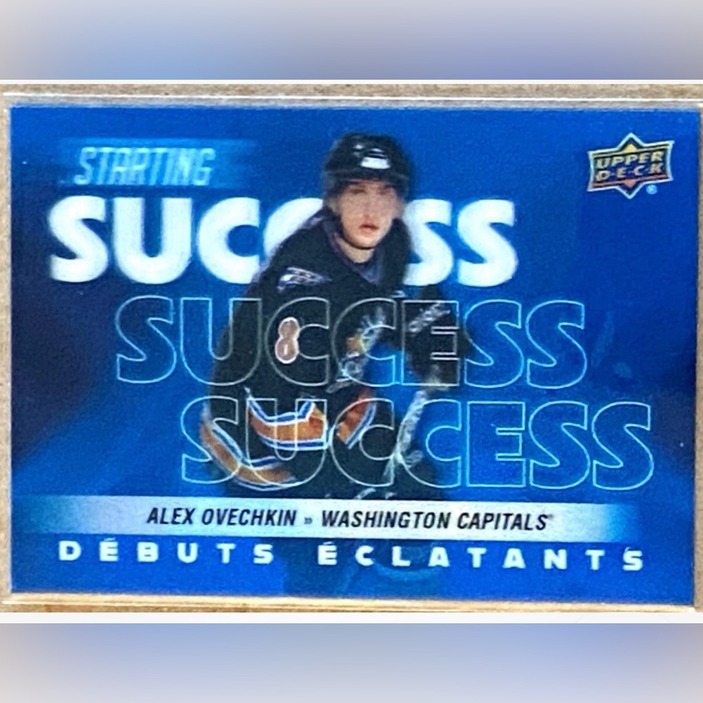 2024-25 UD TIM HORTONS STARTING SUCCESS - ALEX OVECHKIN -SS-4 RETROSPECTIVE